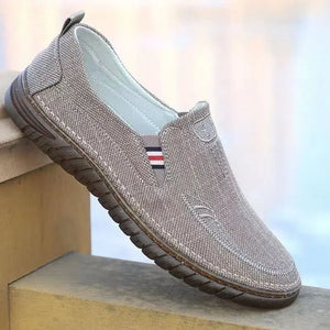 Breathable Sneakers Slip-on Men's Casual Shoes Leisure Sale 2024 Trend Elegant Male Shoe Vulcanize Classic Original In Promotion