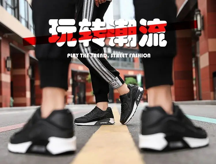 Men's Casual Breathable oes Women's Sneakers Air Cuion Comfortable Faionable round Toe Low Heel Rubber Outsole oes