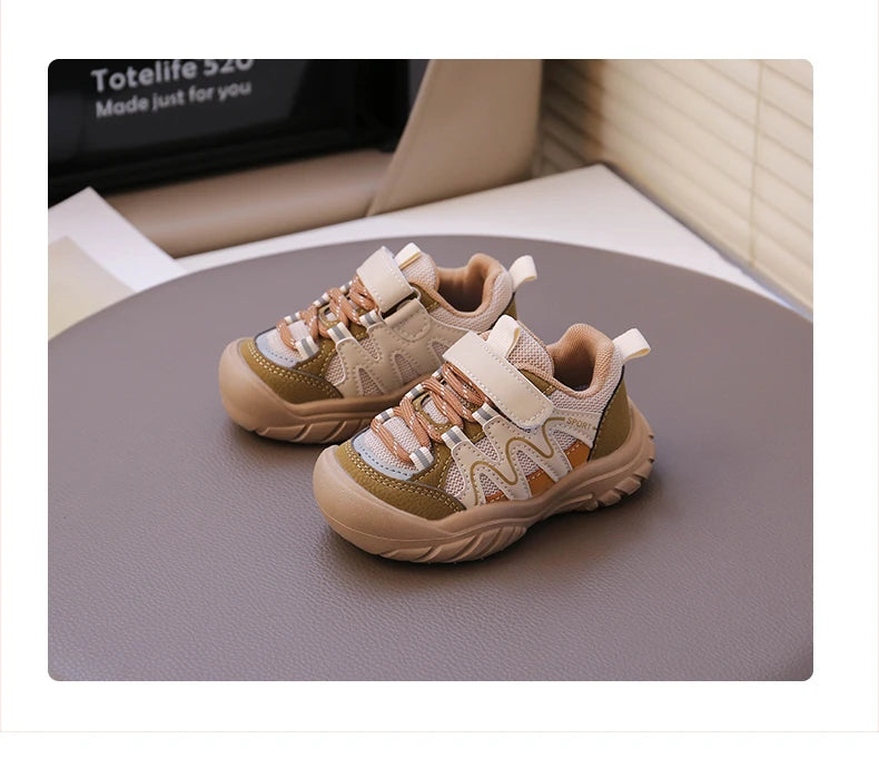 Sport Shoes For Children 2025 Trend Fashion Kid's Sneakers Ergonomics Soft-soled Boy's Girl's Running Shoes 22-30