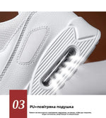 Men's Casual Breathable oes Women's Sneakers Air Cuion Comfortable Faionable round Toe Low Heel Rubber Outsole oes