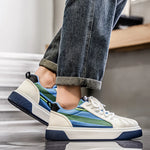 Men's Slip-on Sneakers, Comfortable Low-top Canvas Breathable Casual Shoes, Soft-bottom Versatile Sports and Casual Shoes