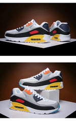 Men's Casual Breathable oes Women's Sneakers Air Cuion Comfortable Faionable round Toe Low Heel Rubber Outsole oes