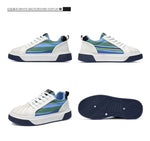 Men's Slip-on Sneakers, Comfortable Low-top Canvas Breathable Casual Shoes, Soft-bottom Versatile Sports and Casual Shoes
