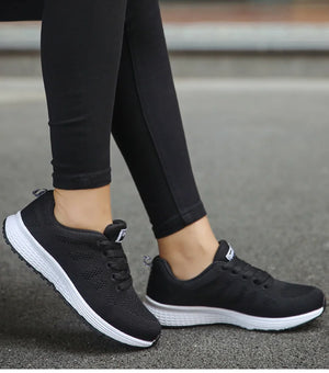 Women Sports Shoes 2023 Trends Sneakers Women Light Sport Sneaker Breathable Casual Shoes For Women White Tennis Female Footwear