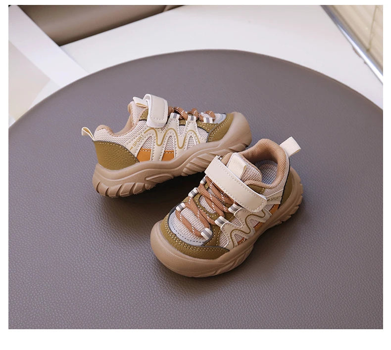 Sport Shoes For Children 2025 Trend Fashion Kid's Sneakers Ergonomics Soft-soled Boy's Girl's Running Shoes 22-30