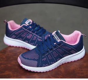 Women Sports Shoes 2023 Trends Sneakers Women Light Sport Sneaker Breathable Casual Shoes For Women White Tennis Female Footwear