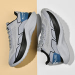 Designed Sneakers Shoes For Men Casual Sports Running Shoes Comfortable Breathable Light Shock Absorption Outsole Walking White