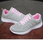 Women Sports Shoes 2023 Trends Sneakers Women Light Sport Sneaker Breathable Casual Shoes For Women White Tennis Female Footwear