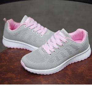 Women Sports Shoes 2023 Trends Sneakers Women Light Sport Sneaker Breathable Casual Shoes For Women White Tennis Female Footwear