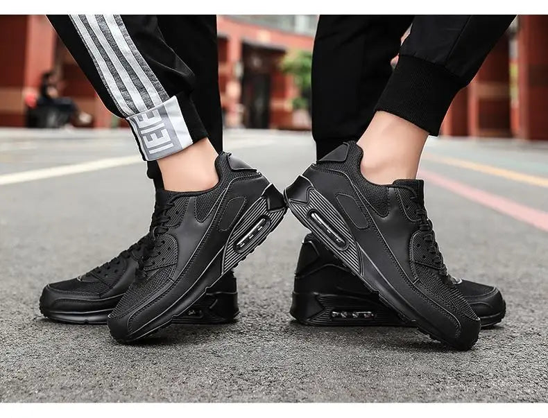 Men's Casual Breathable oes Women's Sneakers Air Cuion Comfortable Faionable round Toe Low Heel Rubber Outsole oes