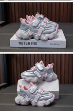 Kids Sneakers Soft Sole Breathable Children Running Shoes Non-slip Trendy 2025 New Students Sports Shoes Comfort for Boys Girls