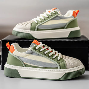Men's Slip-on Sneakers, Comfortable Low-top Canvas Breathable Casual Shoes, Soft-bottom Versatile Sports and Casual Shoes